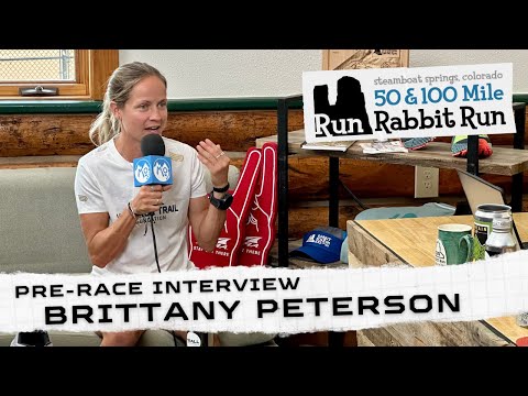 Brittany Peterson Pre Run Rabbit Run 100 - 2025 Interview