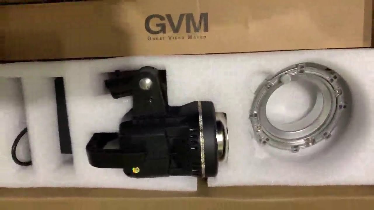 GVM 80W LED Video Light, Photography Studio Lighting Kit Review