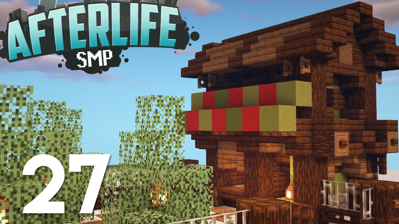 AfterLife SMP: Goodbye Winter Village - Ep. 27 - Minecraft 1.14 SMP Let's Play