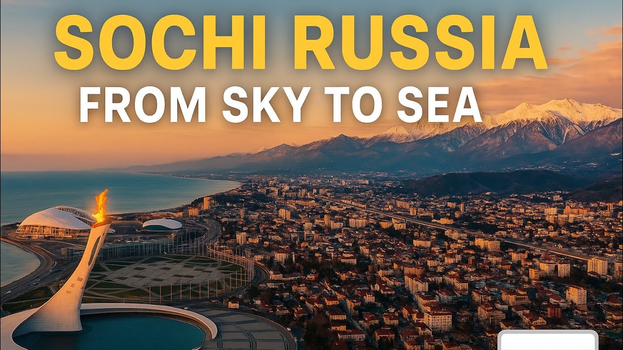 Sochi, Russia From Above | Stunning Drone Views of the Olympic City 🇷🇺 ...