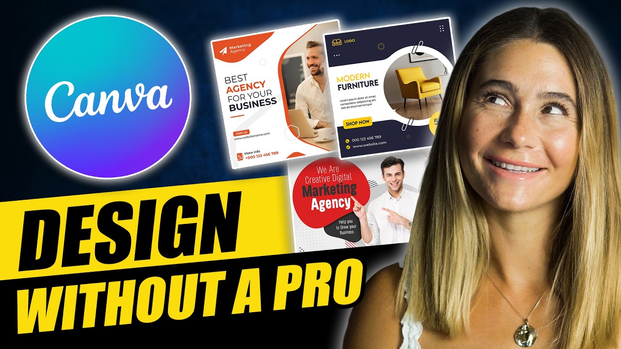 How to Design Social Media Posts in Canva (Beginner Tutorial) - YouTube