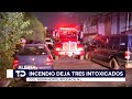 Incendio en vivienda deja tres intoxicados en Apodaca; vecinos los rescatan