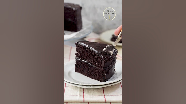 Torta de chocolate húmeda y esponjosa! #tortadechocolate