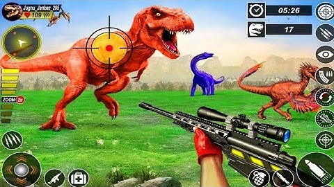 Wild Dinosaur Hunting Island Android Gameplay #2