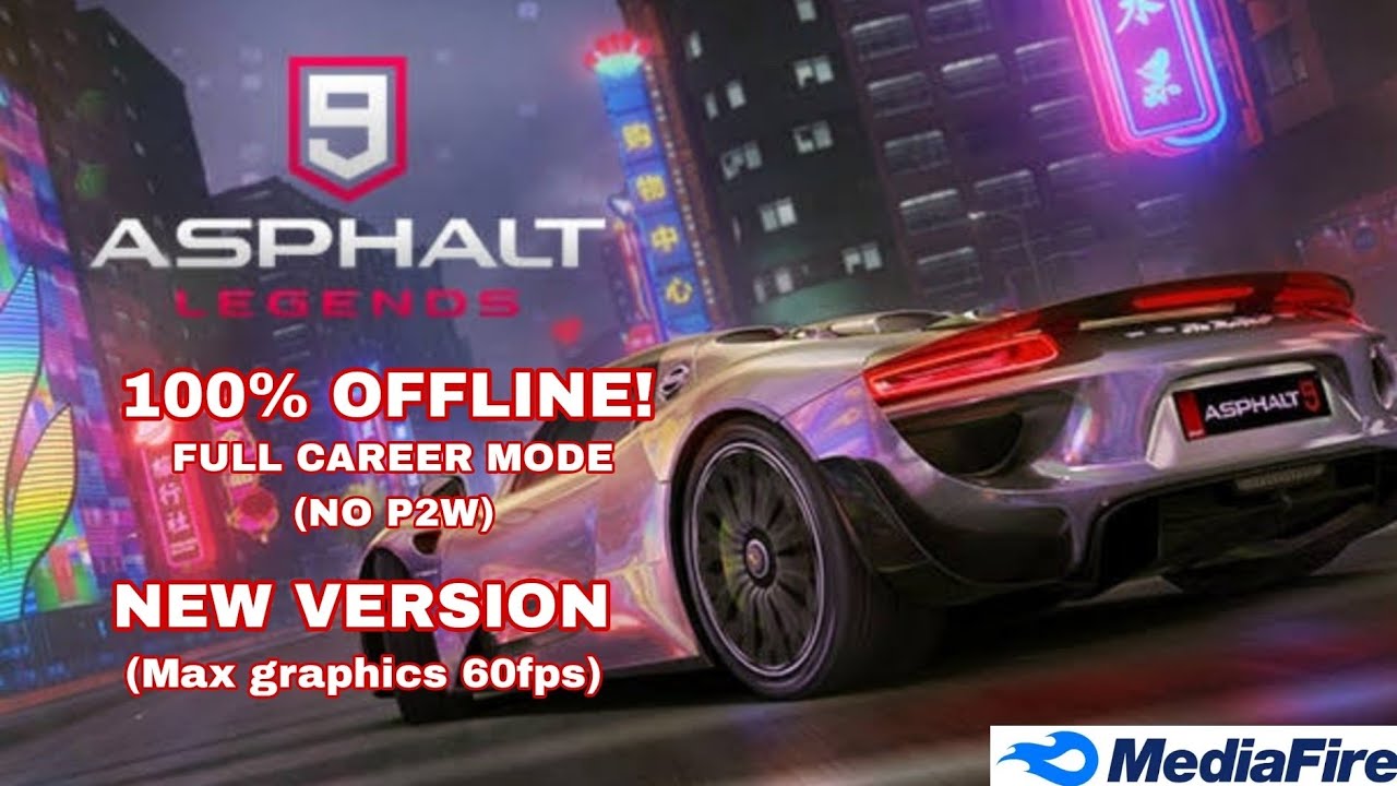 Asphalt 9 offline version + full career mode YouTube