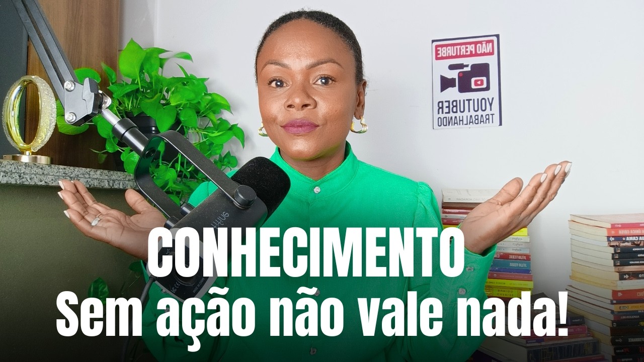 VOCÊ está MORRENDO INTALADA com todo esse conhecimento, FAÇA ALGUMA COISA!