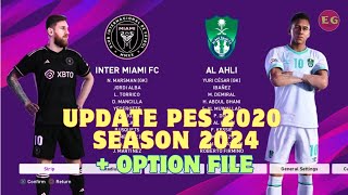 Tutorial Update PES 2020 Season 2024   Option File (PS4)