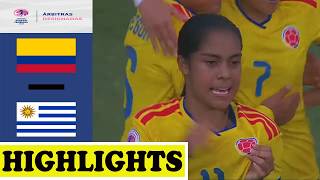 Colombia vs Uruguay | Full Match Highlights | CONMEBOL U20 Women's 2026