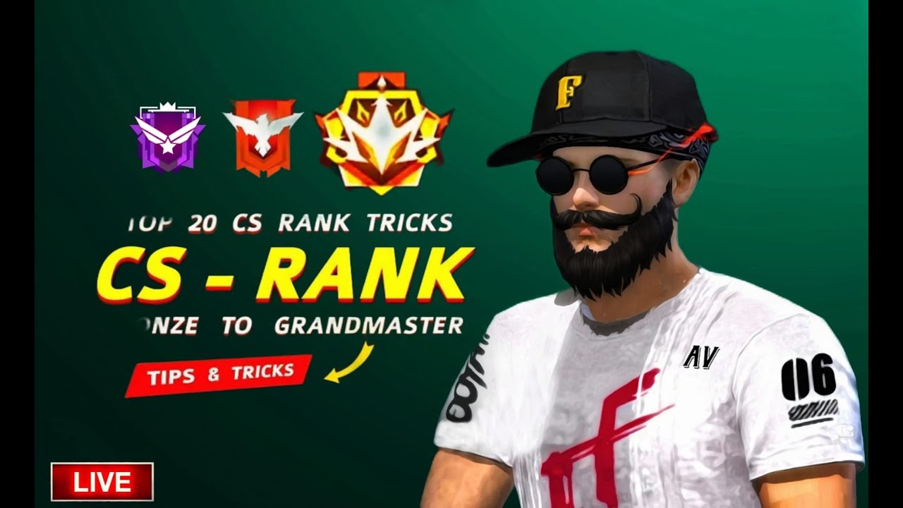 20 CS RANK TRICKS CS - RANK NZD TO GRANDMASTER TIPS & TRICKS live - YouTube