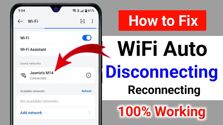 WiFi Automatic Disconnecting Problem || How to Fix WiFi Keeps Disconnecting Problem On Android