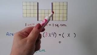 3rd Grade Math 11.8, Area of Combined Rectangles