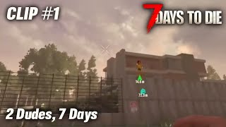 Conquering Zombie Mansion With The Noob Dudes | '2 Dudes, 7 Days' [CLIP 1]