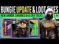 Destiny 2: BUNGIE RESPONDS &amp; NEW ARMOR SET! D2 Fixes, Loot Update, Pre Order Boom, Ex Director, More
