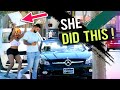 CRAZY GOLD DIGGER HITS ME WITH PAINTING 😱🖼💥 - SHE WAS PISSED!