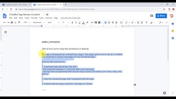 How to submit App for Facebook review - ChatBot plugin (Updated October 2019)