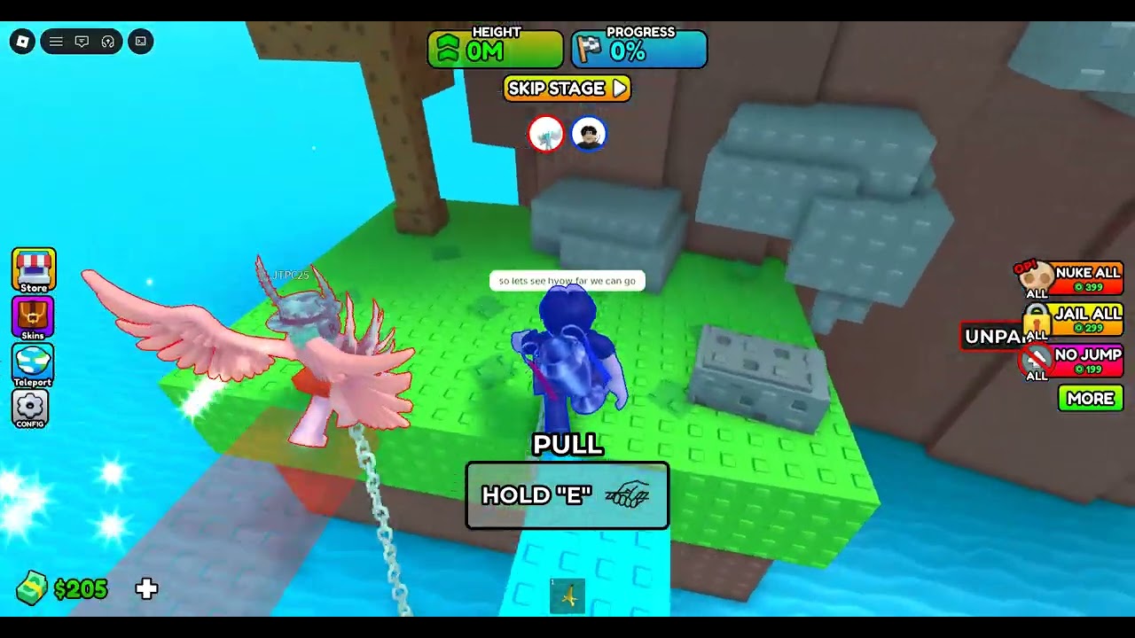 Chained together one try