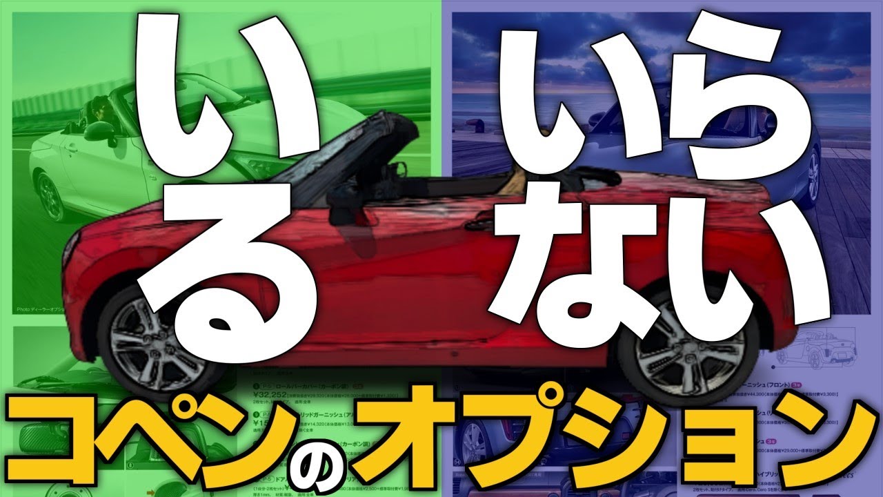 Introducing genuine optional parts for the Copen (LA400K)! Easily