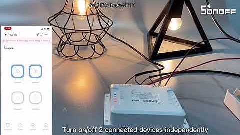 Sonoff 4CH PRO R3 Wifi Smart Smart Switch APP Remote Switch Wireless Smart HomeWorks www.sonoff.in