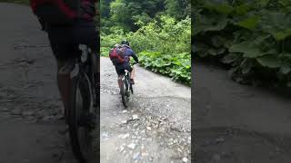 Hard test to medium e-bike in mountain4traveltime7 mountains forest rent romania visit biking