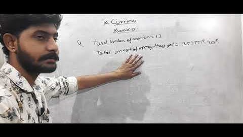 Currency, Class 5, RBSE, Chapter -10, Ex. 10.1 Q1 to Q5, S.S.Convent Sec. School