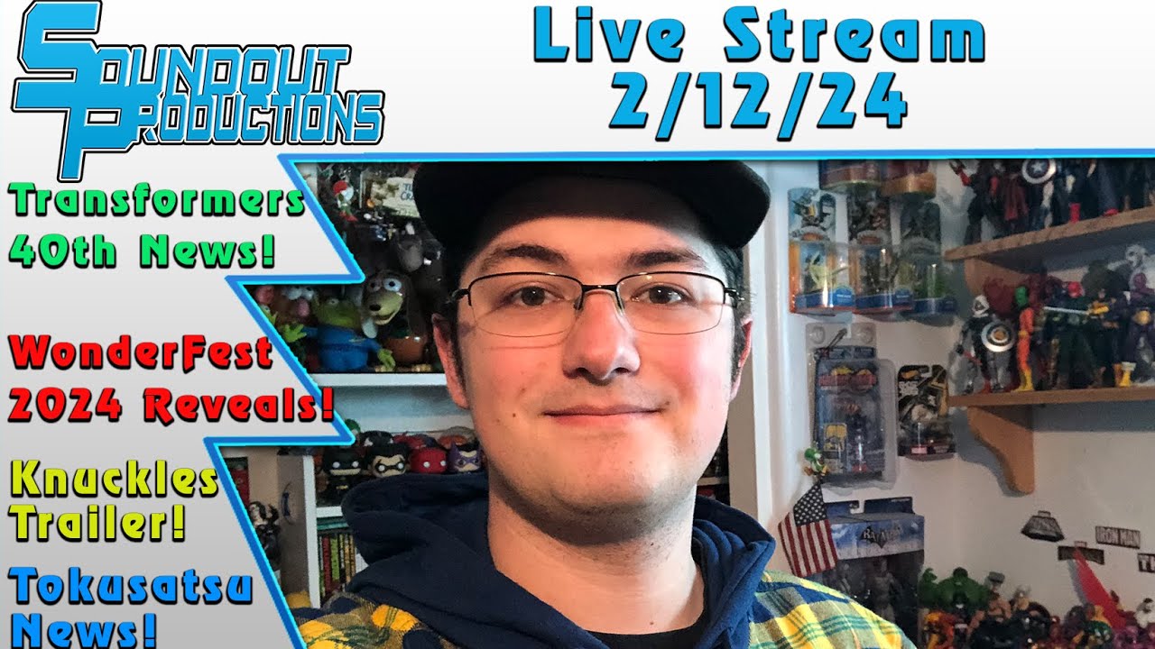Soundout12 Live 2/12/24 Transformers 40th! WonderFest Winter 2025