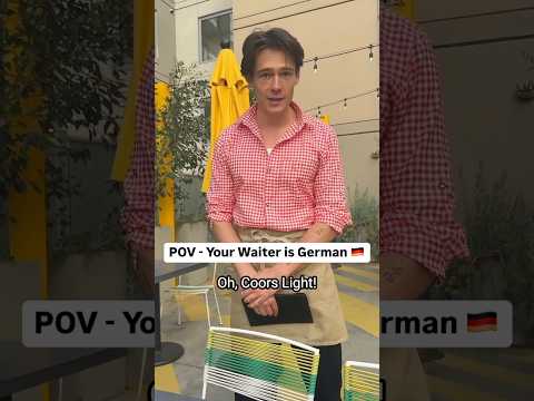 POV: Your Waiter is German Pt.2