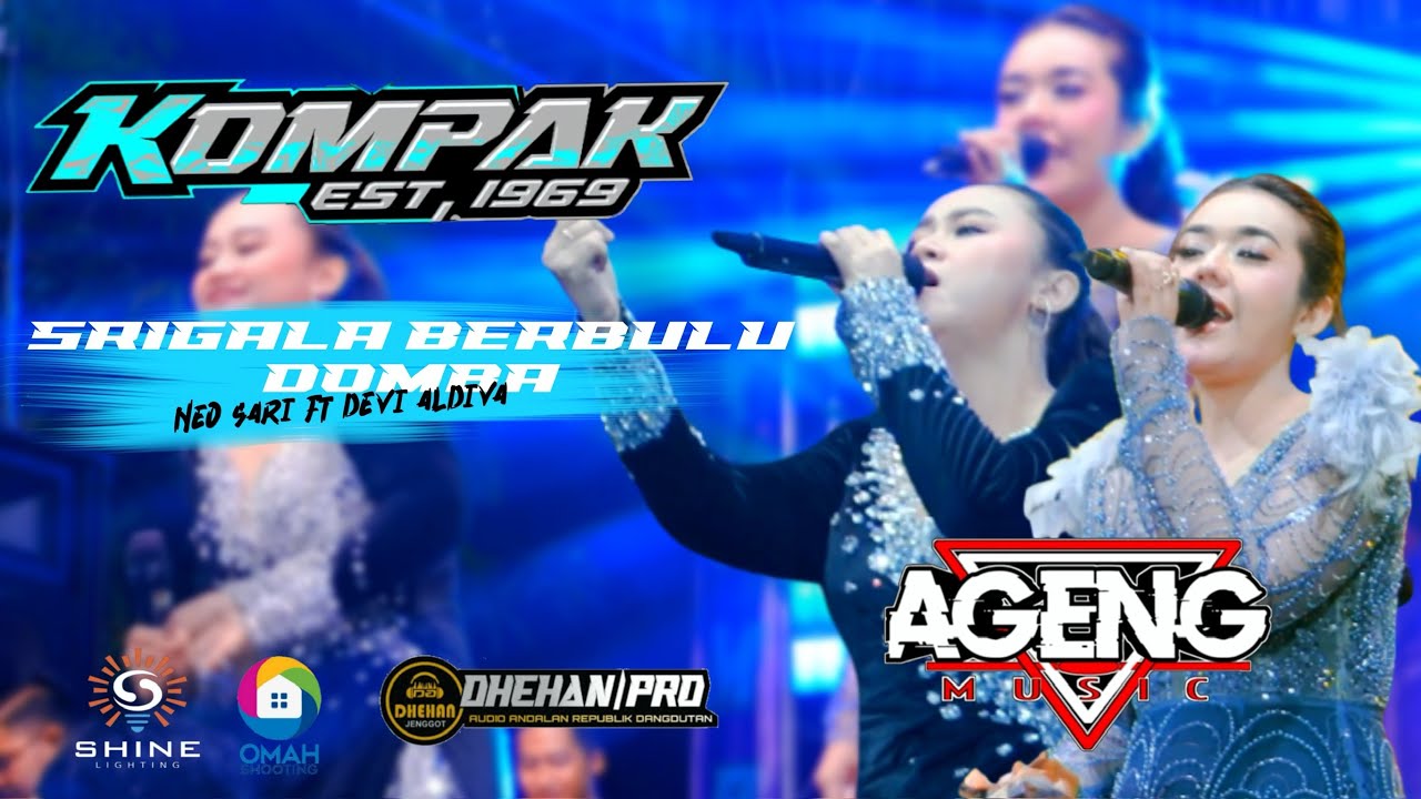 SRIGALA BERBULU DOMBA // NEO SARI & DEVI ALDIVA //AGENG MUSIC 2025 LIVE KOMPAK WONOKERTO PEKALONGAN