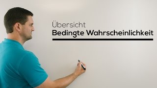 Bedingte Wahrscheinlichkeit mit Vierfeldertafel und Baumdiagramm, Mathe by Daniel Jung