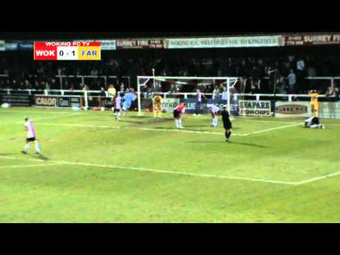 Woking 0-1 Farnborough (Paul Booth Shocking Miss)