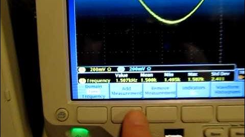 #16: How to use the Oscilloscope to accurate capture 2 signals of different frequencies