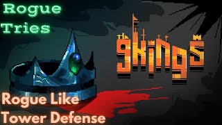 Commanding an Army! 9 Kings! Rogue-like Tower Defense