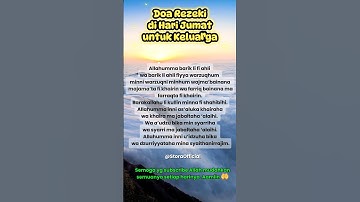 Doa untuk keluarga di hari jumat #fypage #doa #amalan #like #post #quotes #shortvideo #shorts