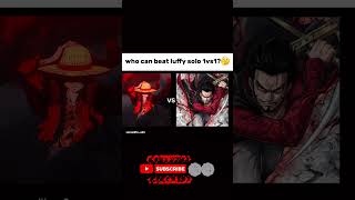 「Let's get this showdown started!」 😈Who's gonna win? 🤔 |#animeonly #shorts #luffy #onepiecefan #amv