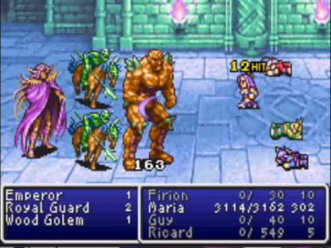 Final Fantasy II Dawn of Souls Solo Maria Boss Run...