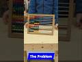 One simple string makes this PERFECT 🧮✨ #woodworking #abacus #maths