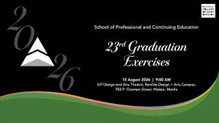 School of Professional and Continuing Education | 23rd Graduation Exercises