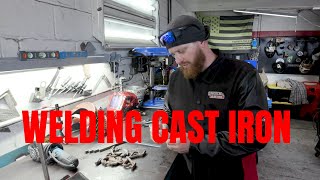 Welding Cast Iron Repairs and Ornamental Projects