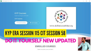 KYP CIT Session 115 Do It Your Self