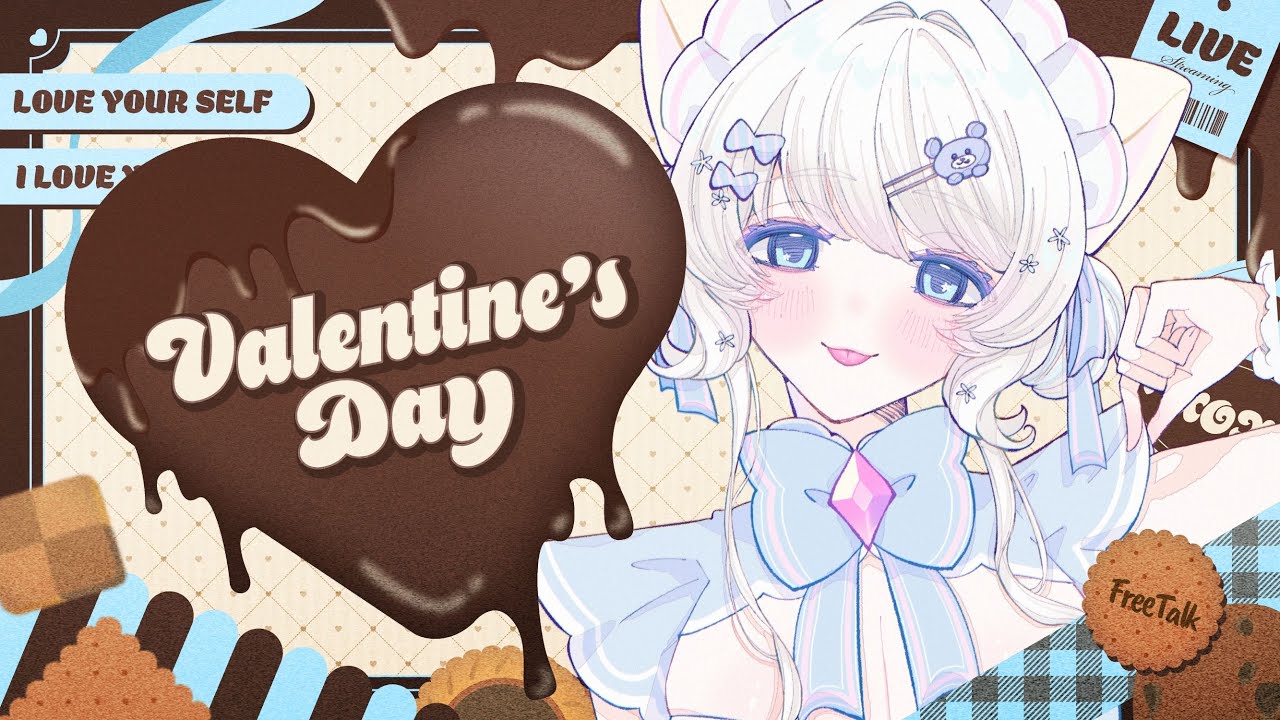 【#ASMR】バレンタインのチョコ作るよ🍫✨【 縫白テディ/#Vtuber】