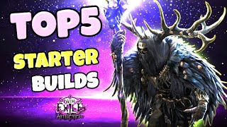 Path of Exile - TOP 5 Starter Builds - 3.23 - 3.24 - Necropolis - Başlangıç Buildleri !