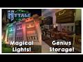 My Hytale base SO FAR! Magic lights and bouncy shrooms!