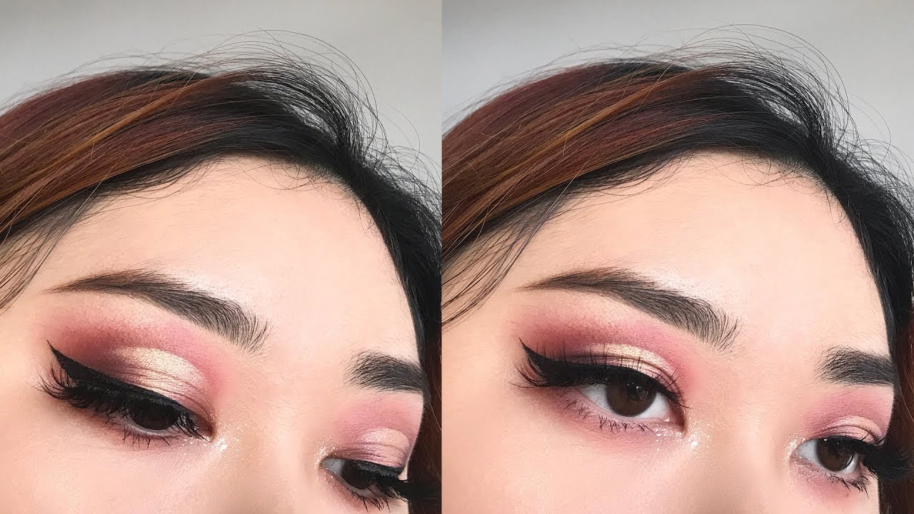 Rosy Glitter Glam Halo Eyeshadow