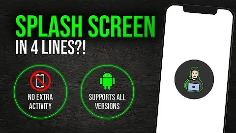 The New Splash Screen API is INSANE! 🤯 (No Extra Activity, Animations, Fetching Data, ...)