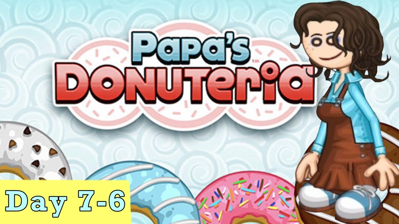 Playing Papa’s Donuteria (to-go) no voice!