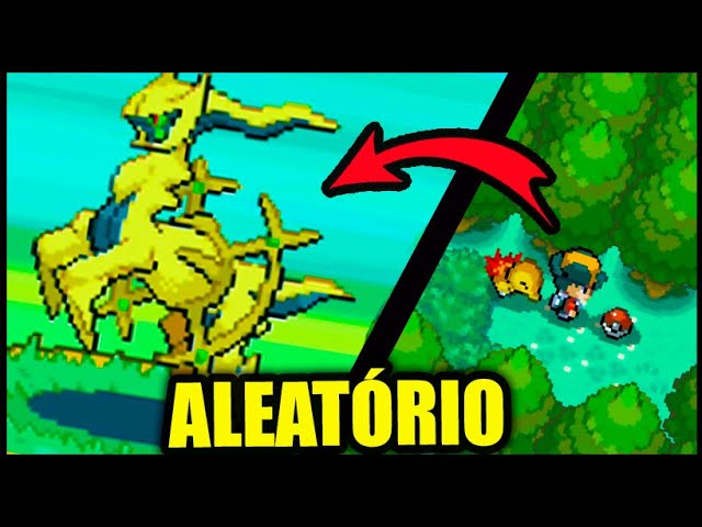 Pokemon Rowe MAS Cada Batalha meu Pokémon é Aleatório 