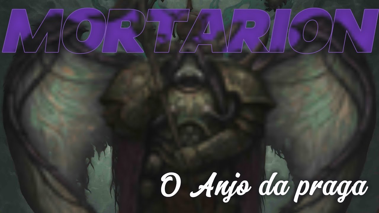 O rei Pálido - Quem é Mortarion? - 40k lore