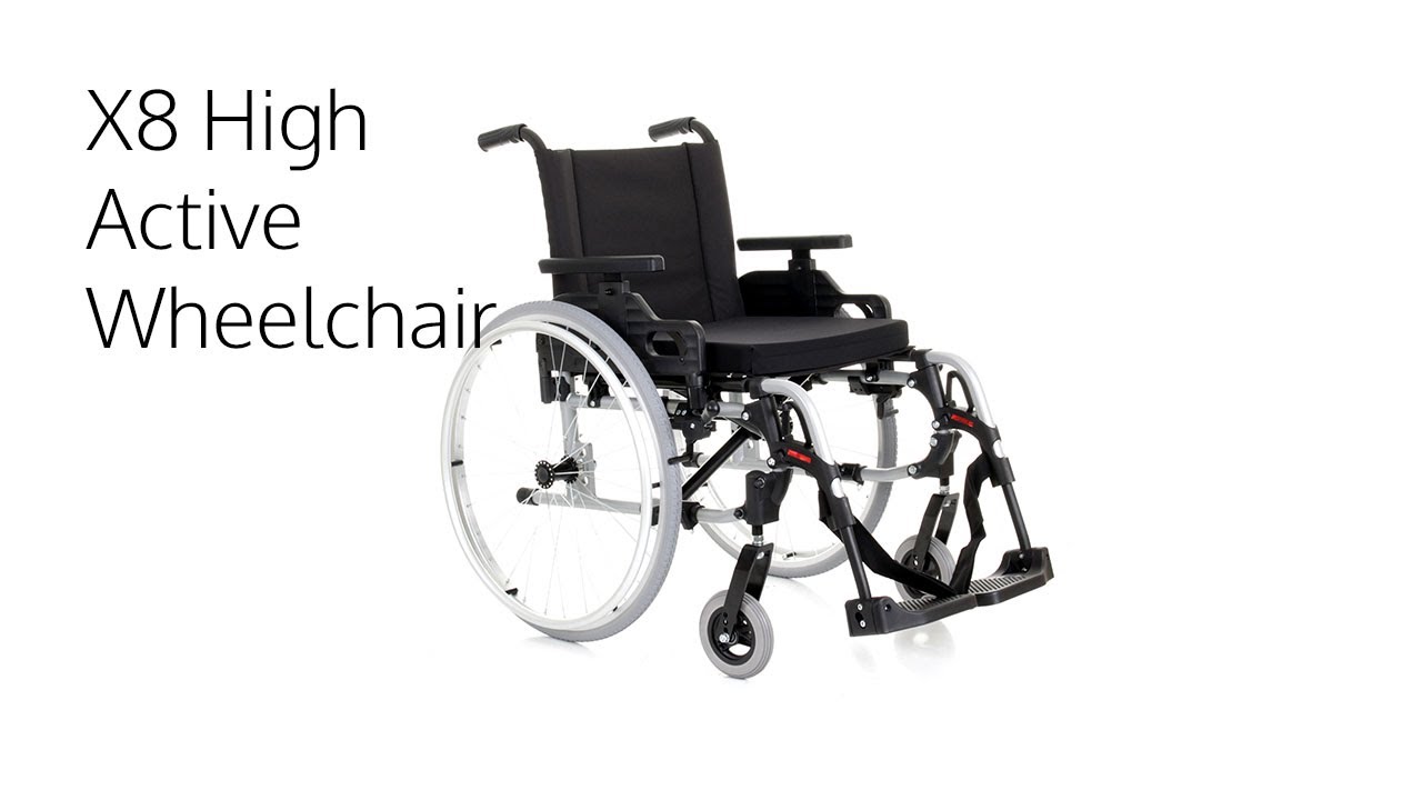 X8 High Active SelfPropelled Wheelchair YouTube