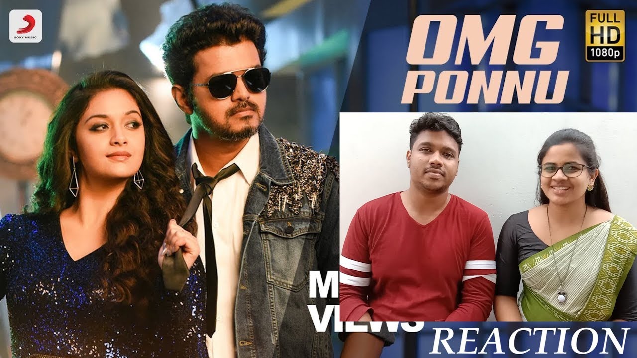Sarkar - OMG Ponnu Song Reaction by Malayalees | Thalapathy Vijay, Keerthy Suresh | A .R. Rahman