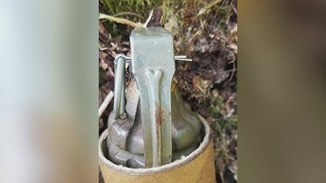 Woman finds WWII-era grenade in late father