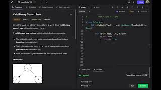 Neetcode 150 | Validate Binary Search Tree
